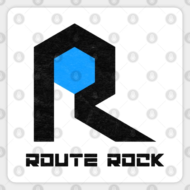 Route Rock Railroad Sticker by Turboglyde